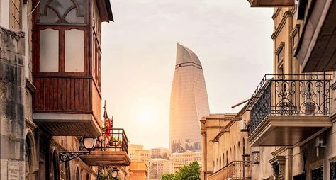 Ежедневная прогулка по Баку