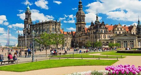 Красавец Дрезден — авто-путешествие из Праги