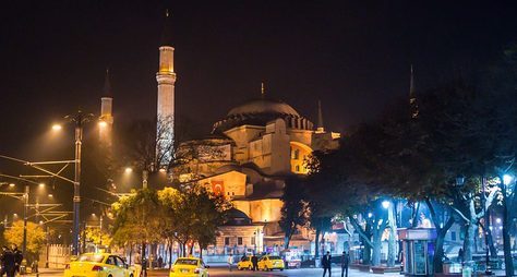 Очарование вечернего Стамбула