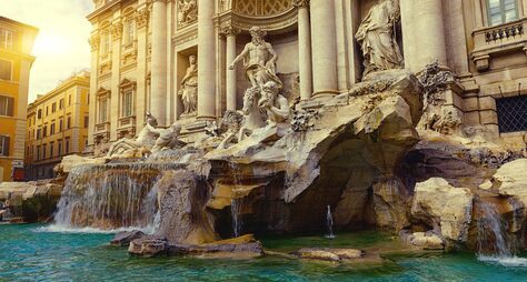 Фонтаны и площади Рима