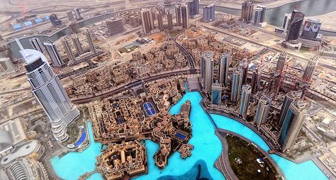 Современный Дубай и подъем на башню Бурдж Халифа