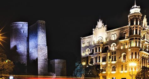 Калейдоскоп вечернего Баку
