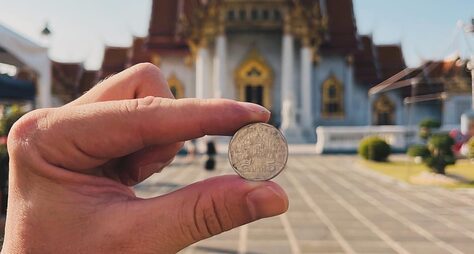 Бангкок на монетах