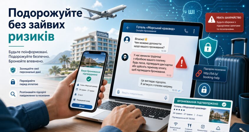 Нова хвиля шахрайства навколо Booking.com